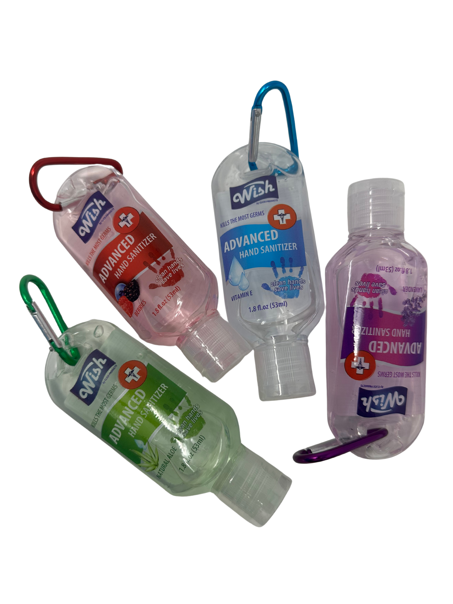 1.85oz Hand Sanitizer w/ Carabiner