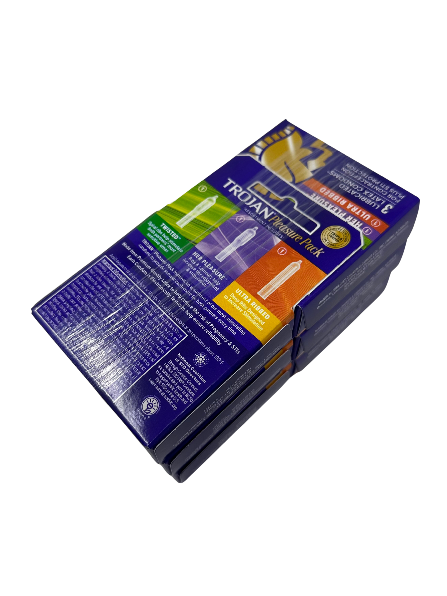 Trojan Pleasure Pack 3pk