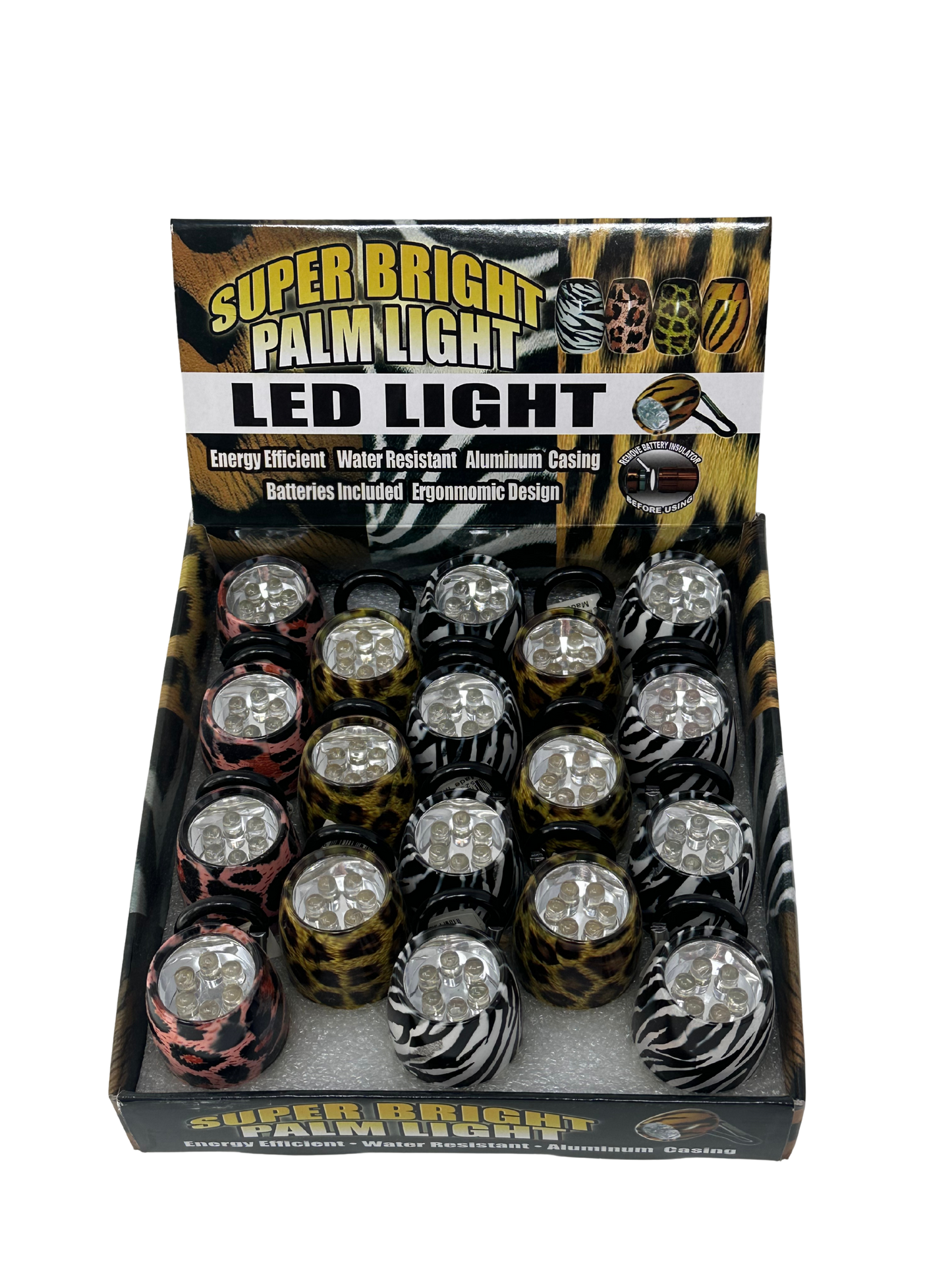 6LED Animal Palm Light w/ Carabiner