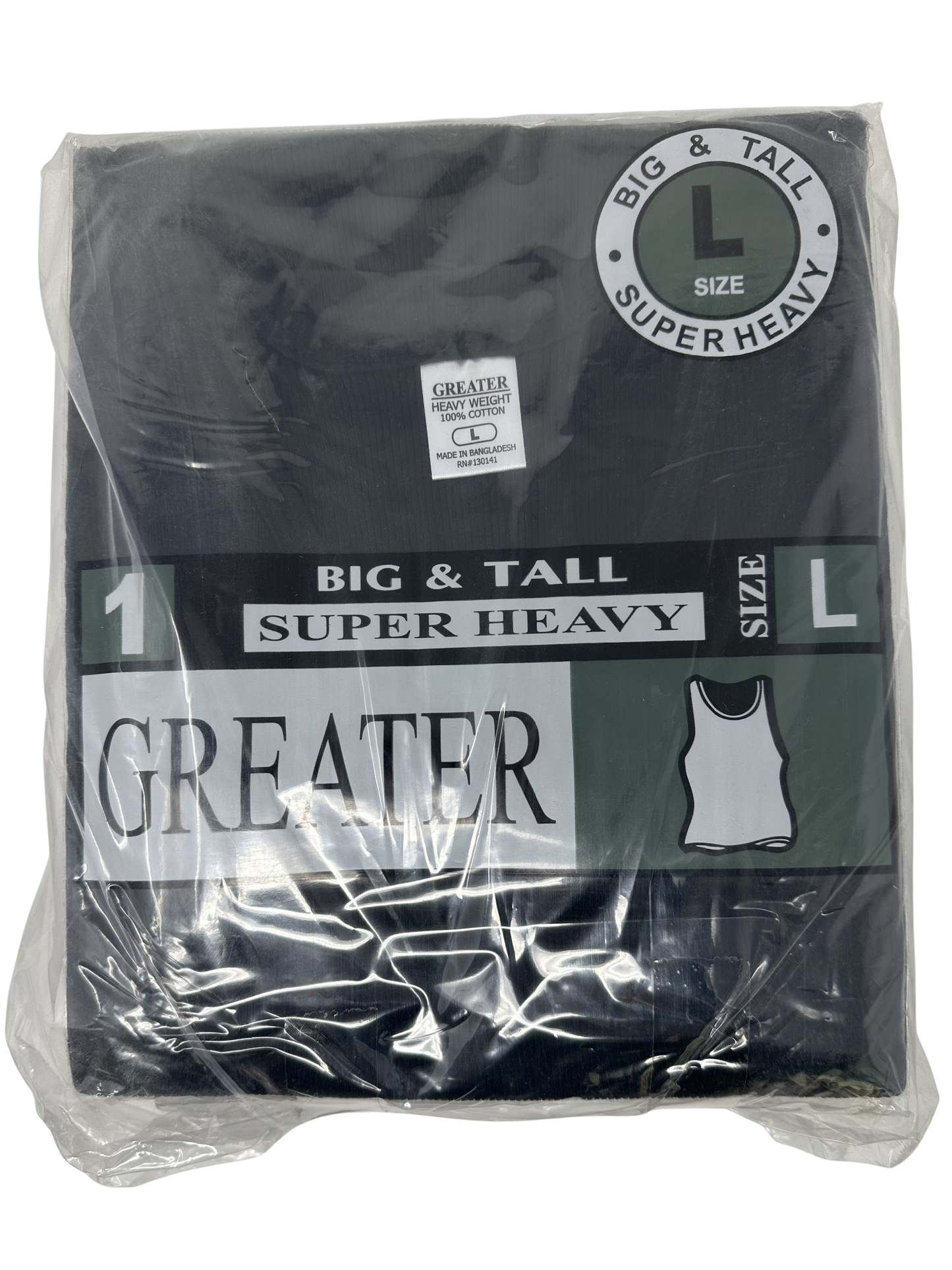 Lg Black A-Shirt