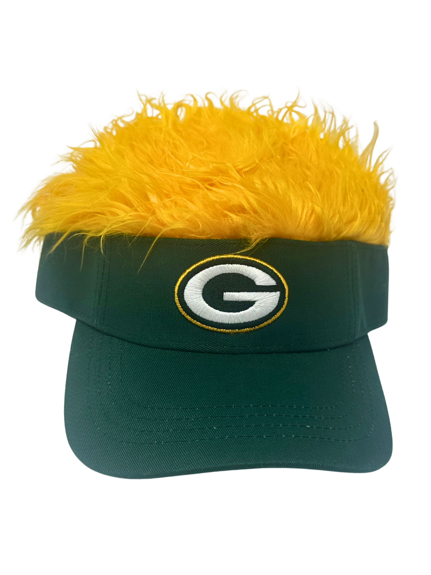 Green Bay Packer Flair Hair Visor