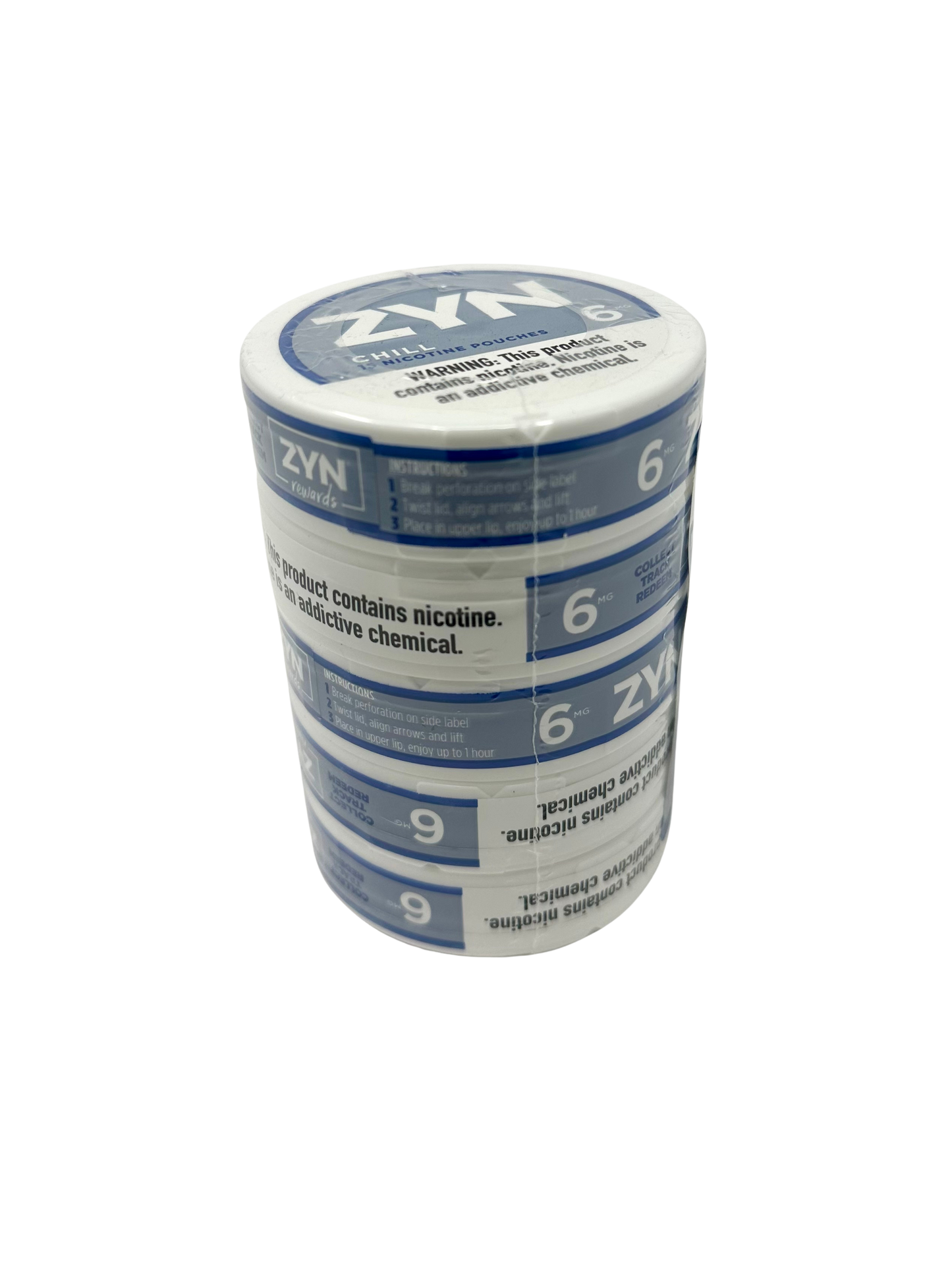 ZYN Nicotine Pouches 6mg Chill