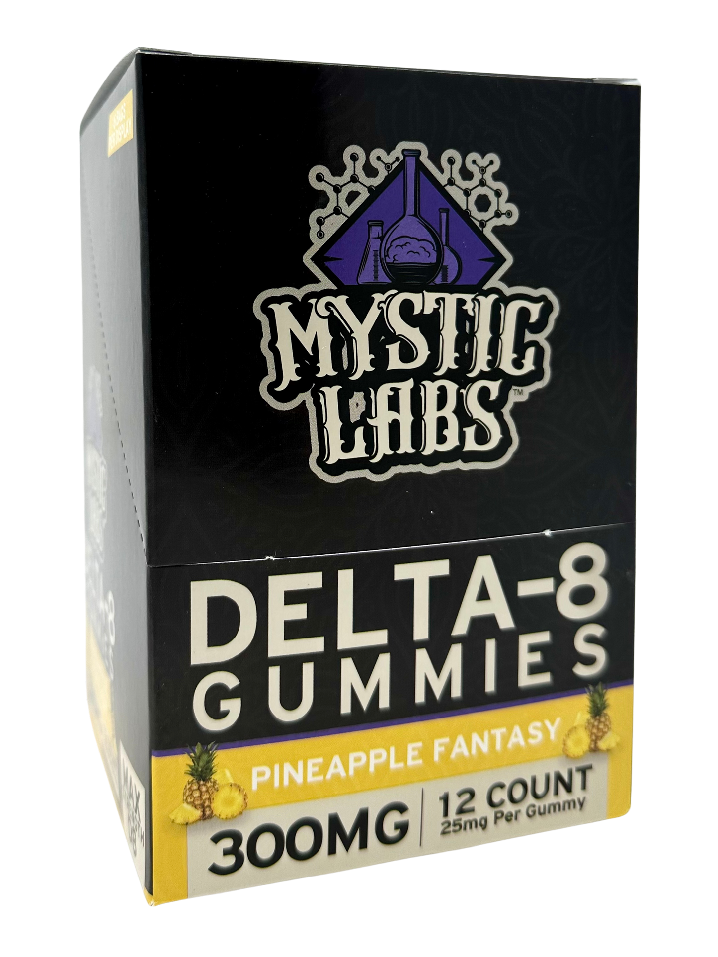 M.L. 300mg 12pk Pineapple Fantasy D8 Gummies