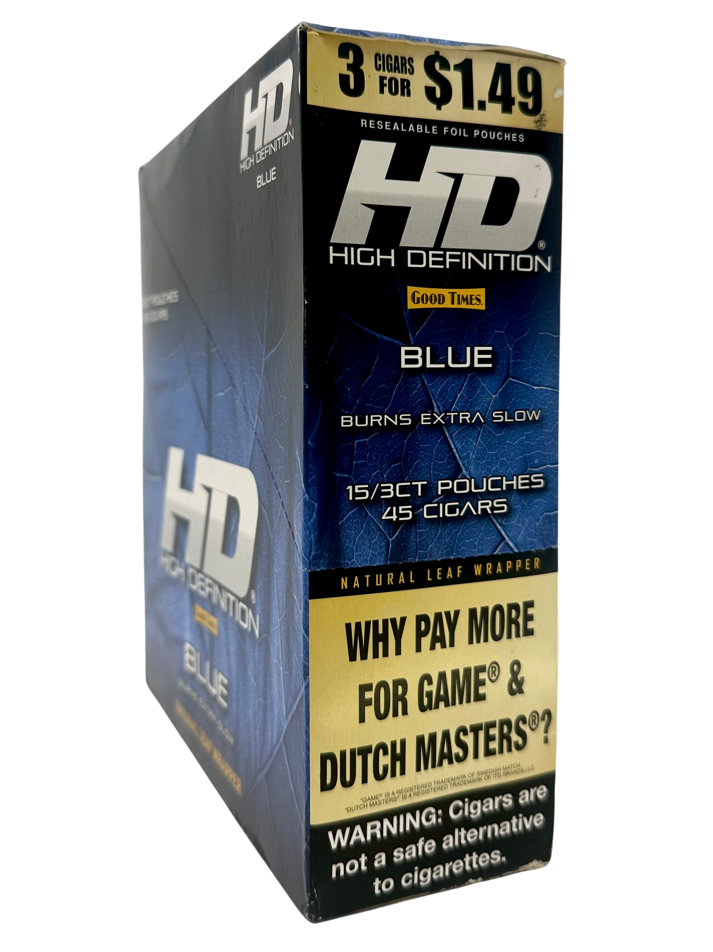 GT HD Blue Cigars 3/1.49