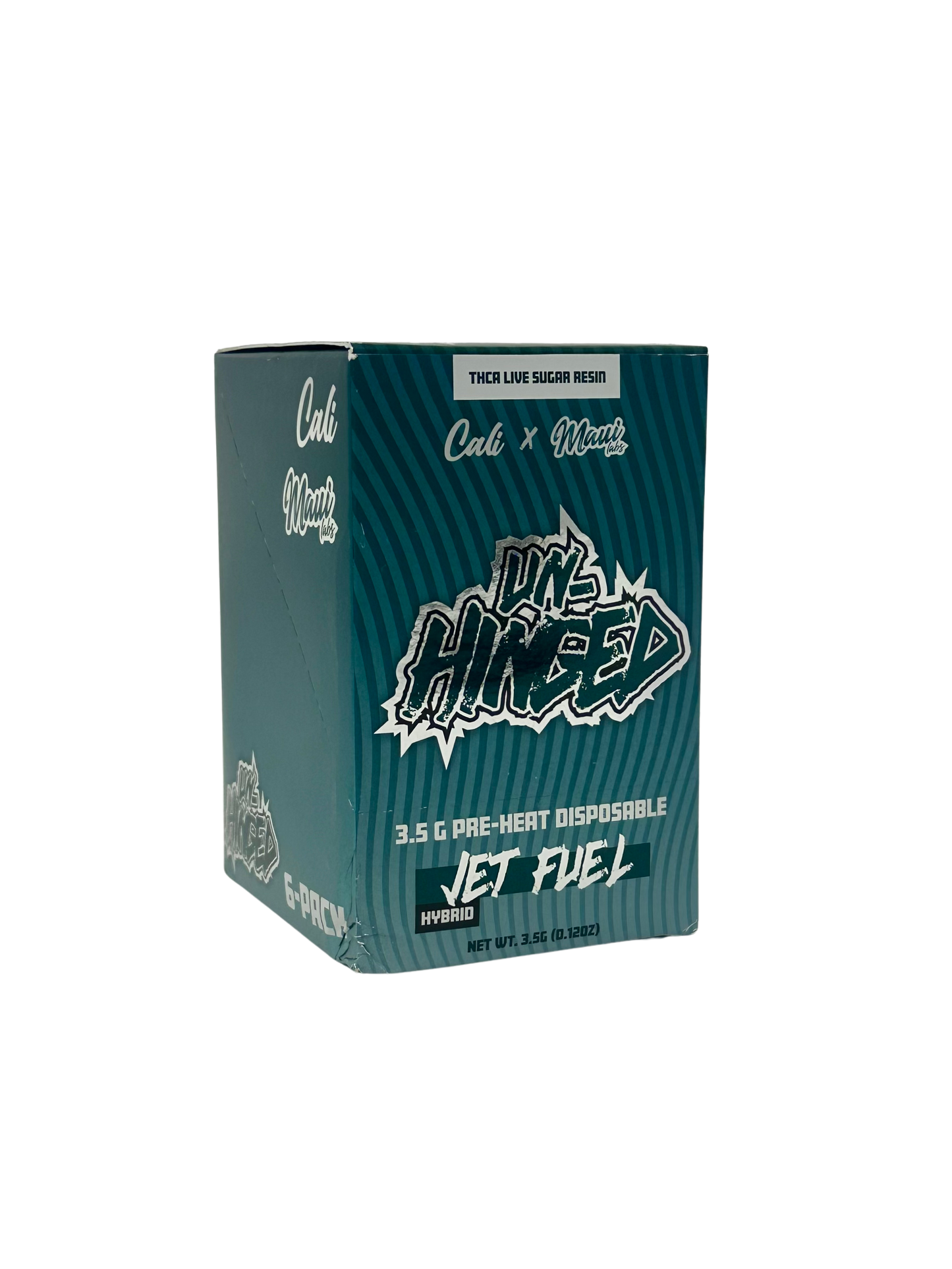 Unhinged 3.5G Dispos- Jet Fuel 6-pack (Hyb)