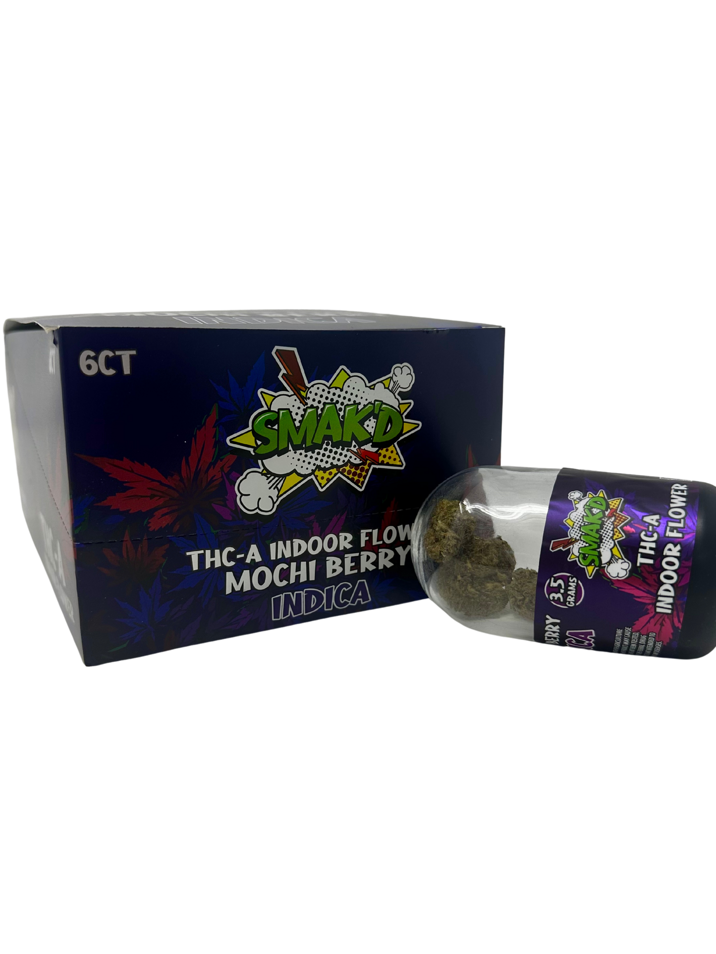 (Ind) Smak'd Mochi Berry 3.5gm THC-A Flower