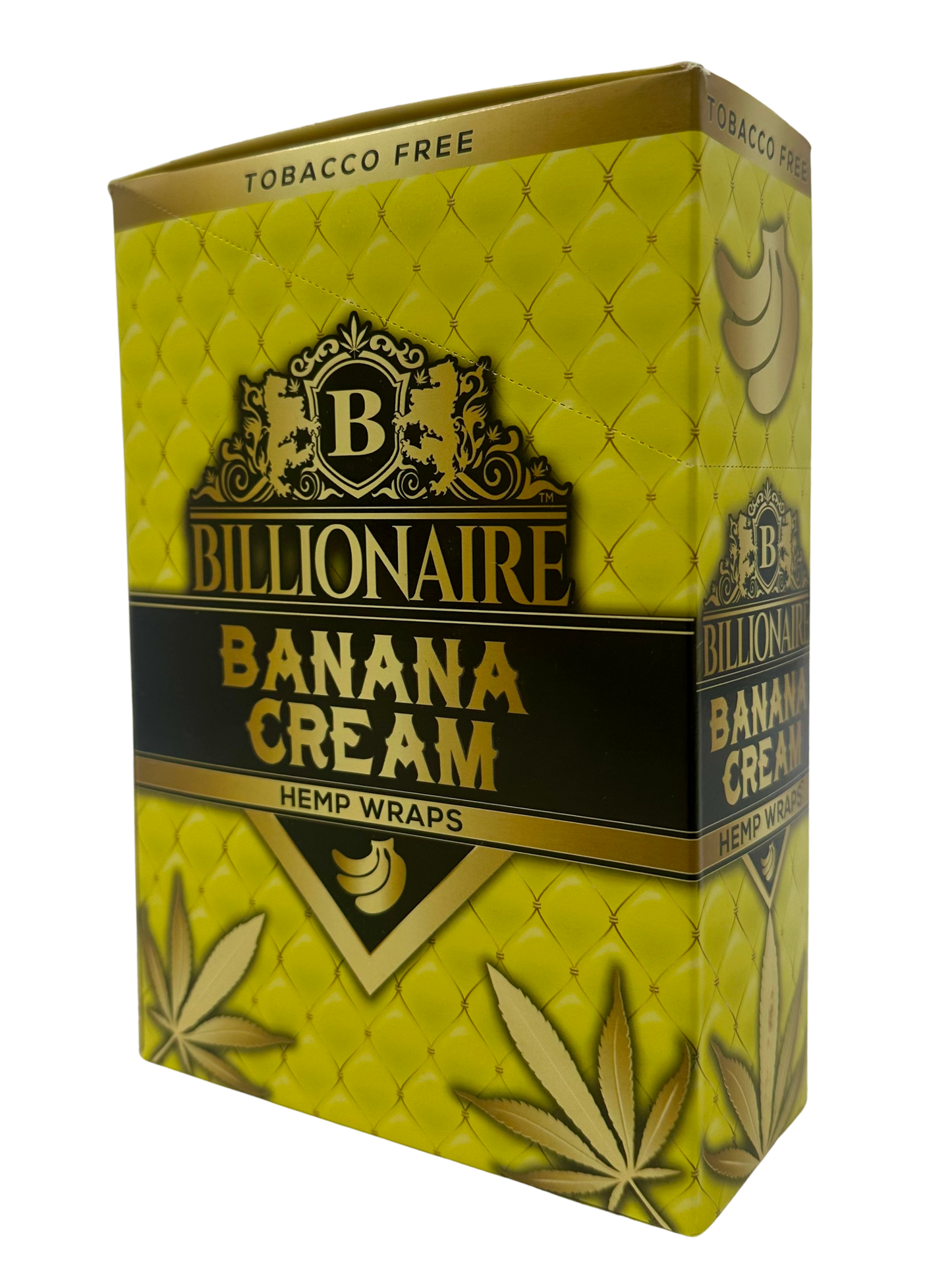 Billionaire Banana Cream Hemp Wrap 2pk
