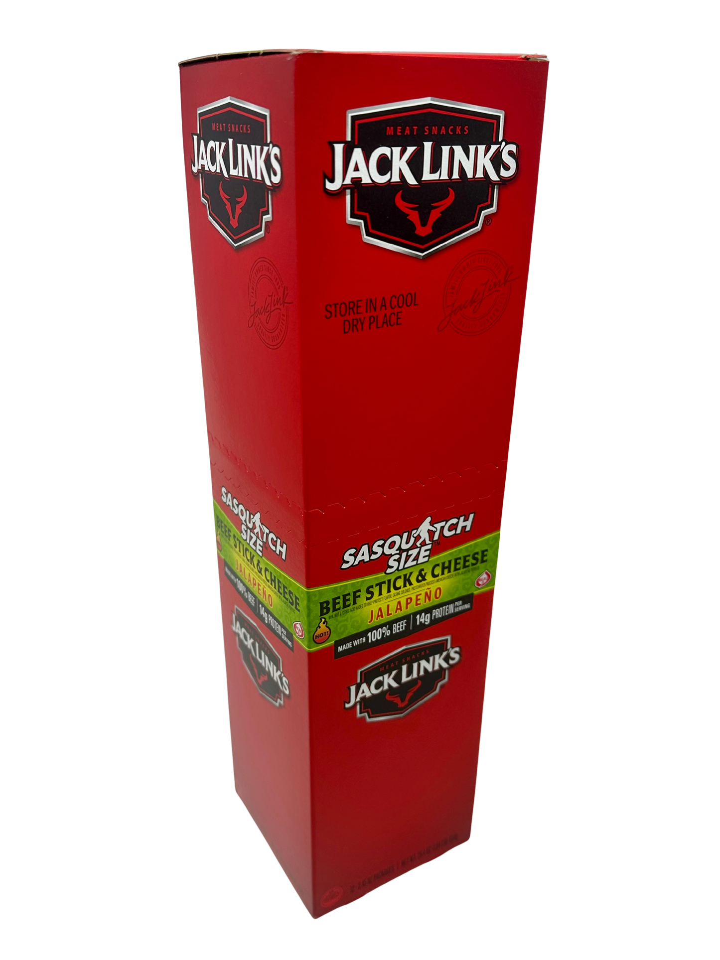 J.L. Jalapeno Sizzle Beef & Cheese Sasquatch Size