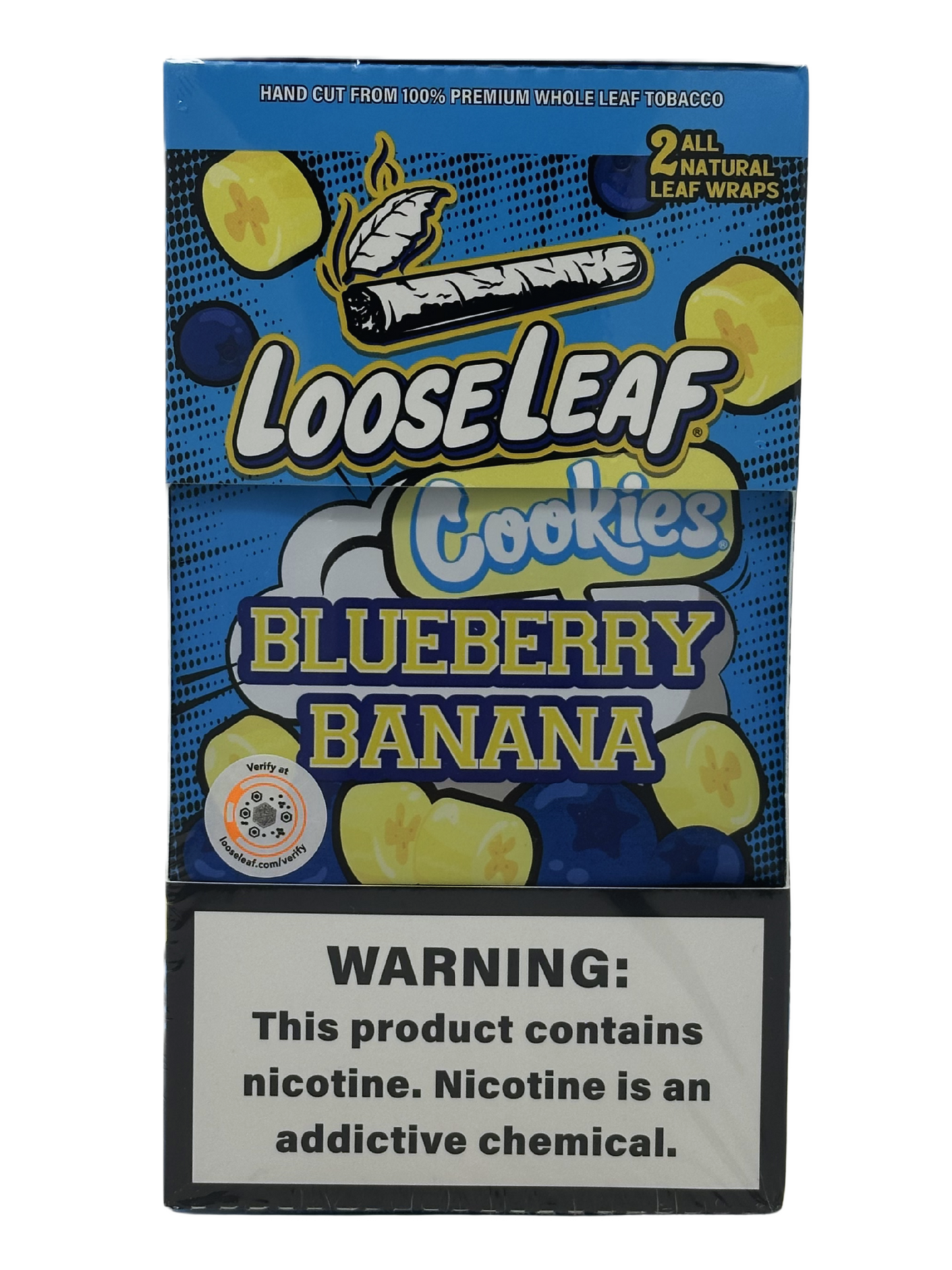 LooseLeaf 2-Pack Blueberry & Banana Wraps