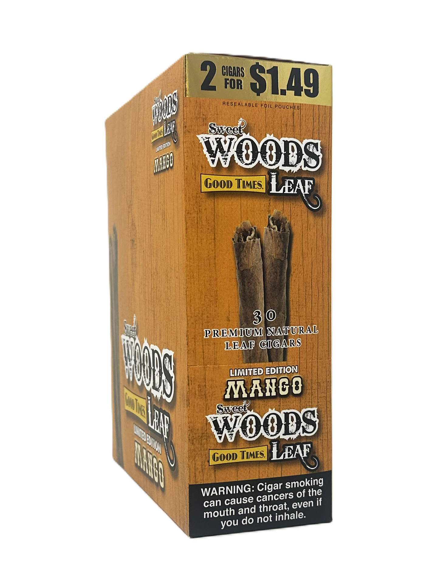 GT Mango S.W. Leaf 2pk Cigar