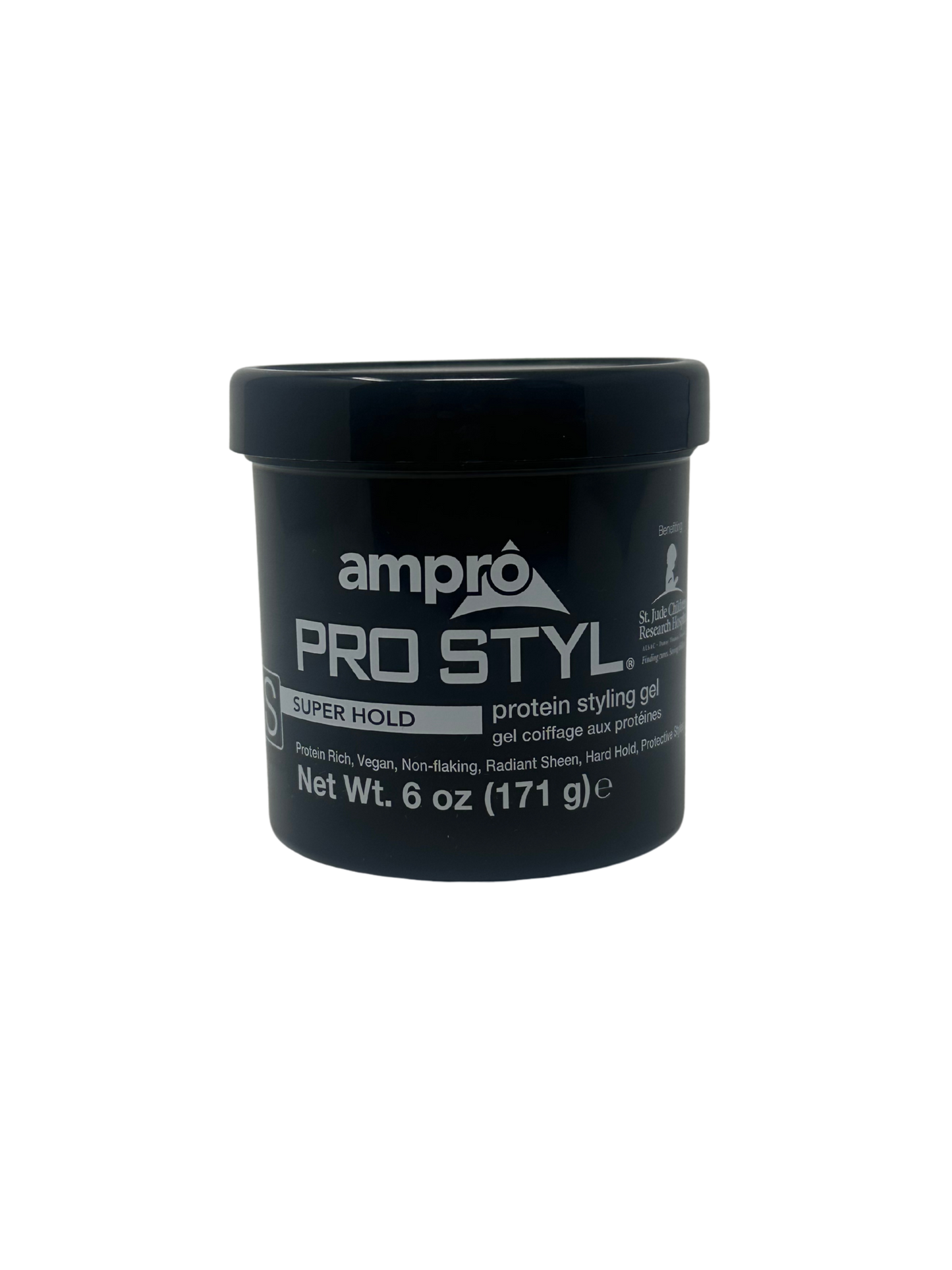 Black Ampro Super Hold Pro Styl 6oz Gel