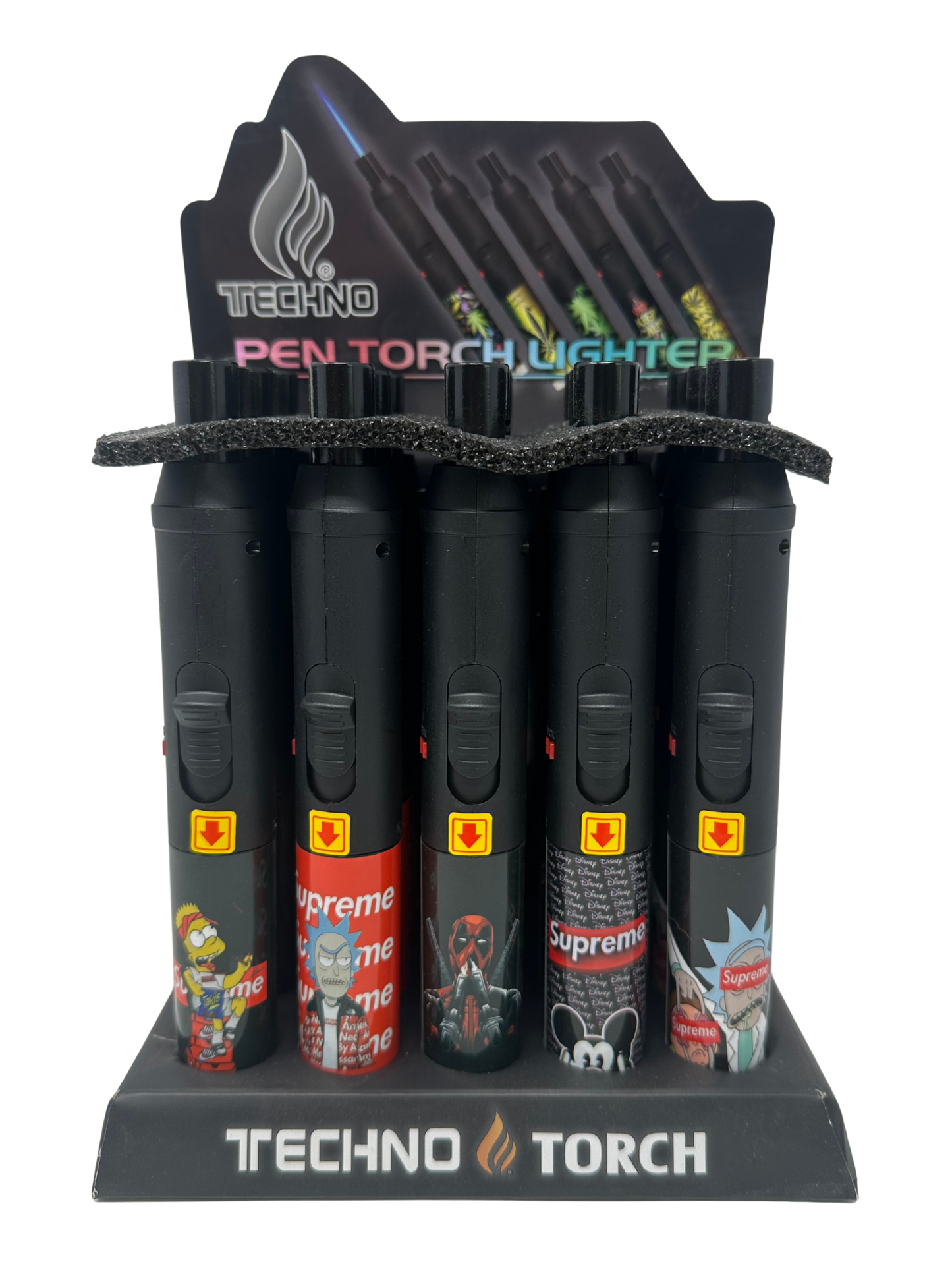 Techno Pen Torch Simpsons
