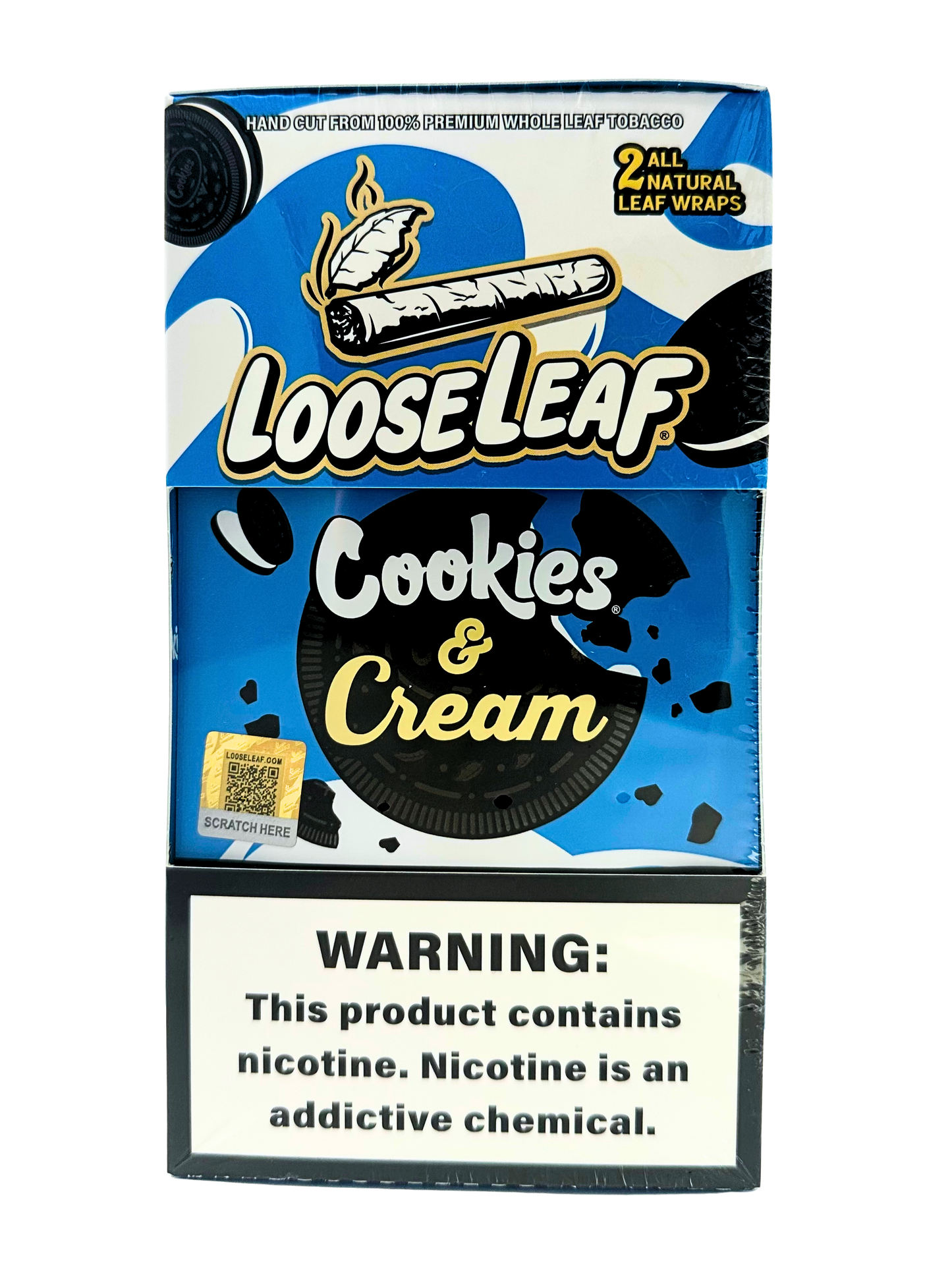 LooseLeaf 2-Pack Cookies & Cream Wraps