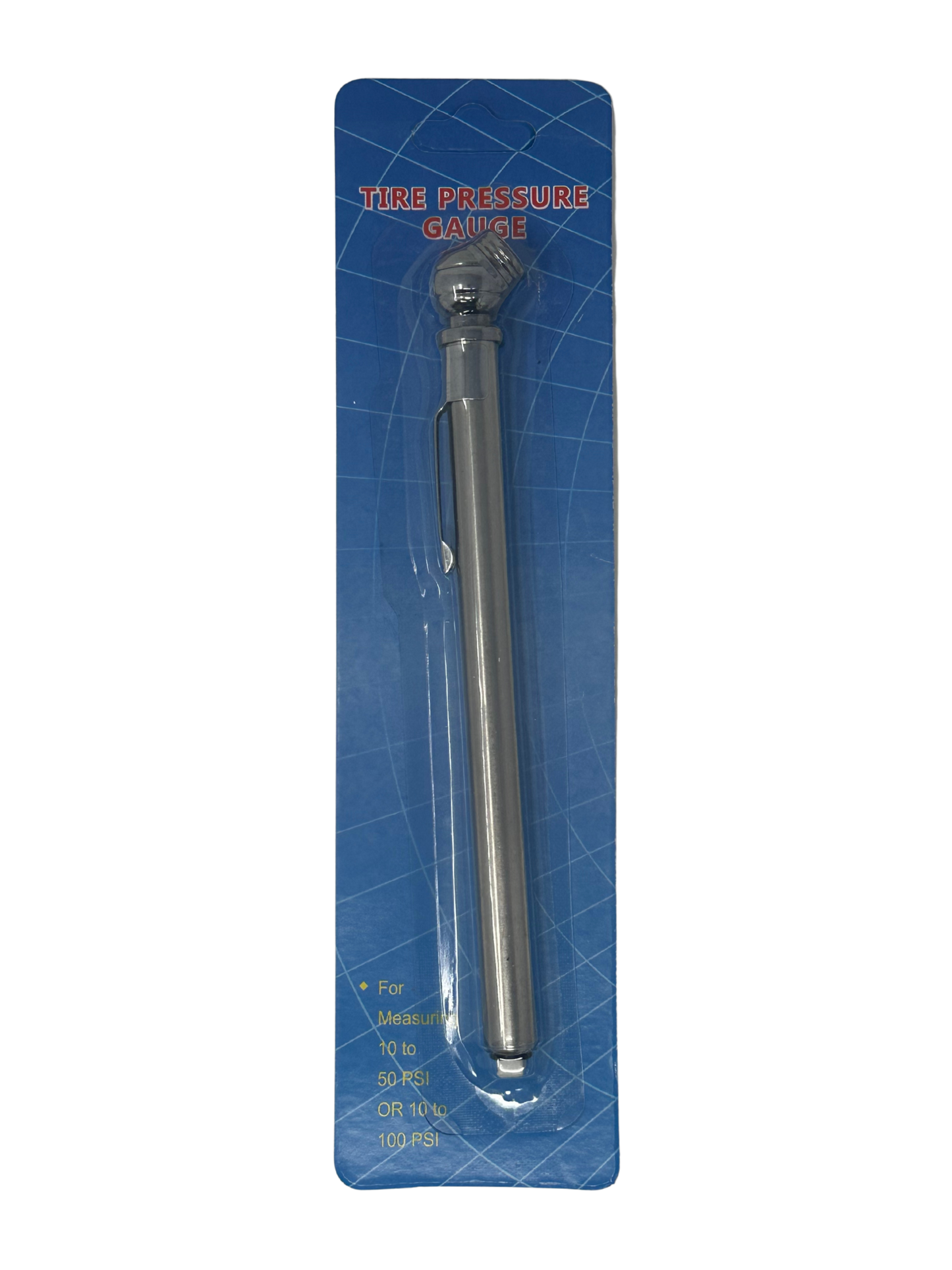 Tire Gauge w/ Plastic Head & Metal Body BP