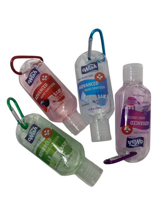 1.85oz Hand Sanitizer w/ Carabiner