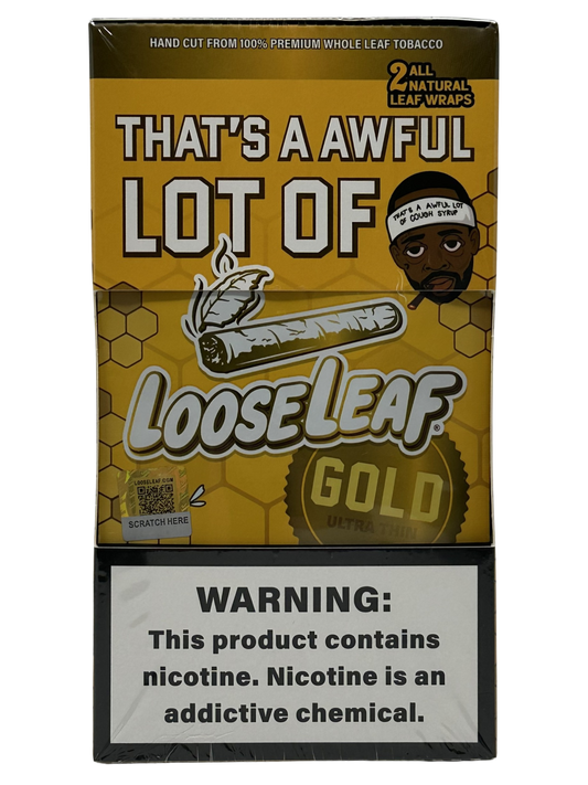 LooseLeaf 2-Pack Wraps Gold Honey Bourbon