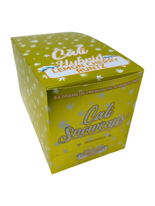 Cali SnowCaps Lemon Cherry Runtz THC-A Hemp Flower 3.5gram