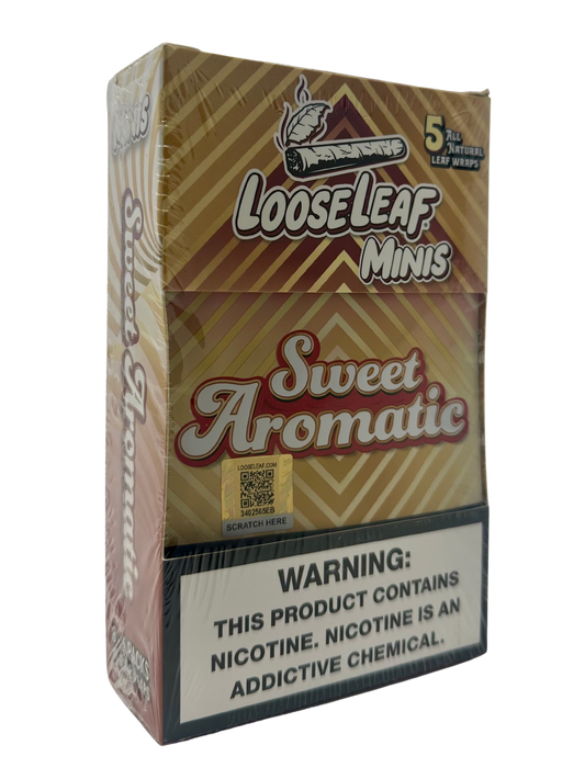 LooseLeaf Minis All Nat 5pk Wraps Sweet Aromatic