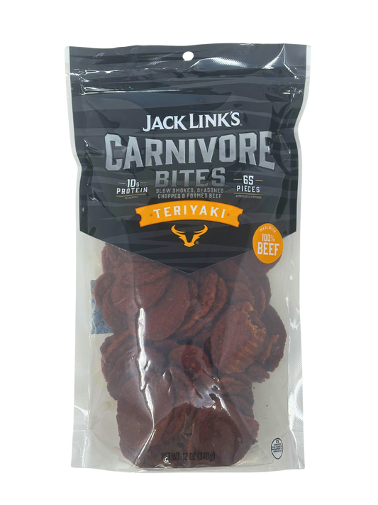 J.L. Carnivore Bites Teriyaki 12oz.