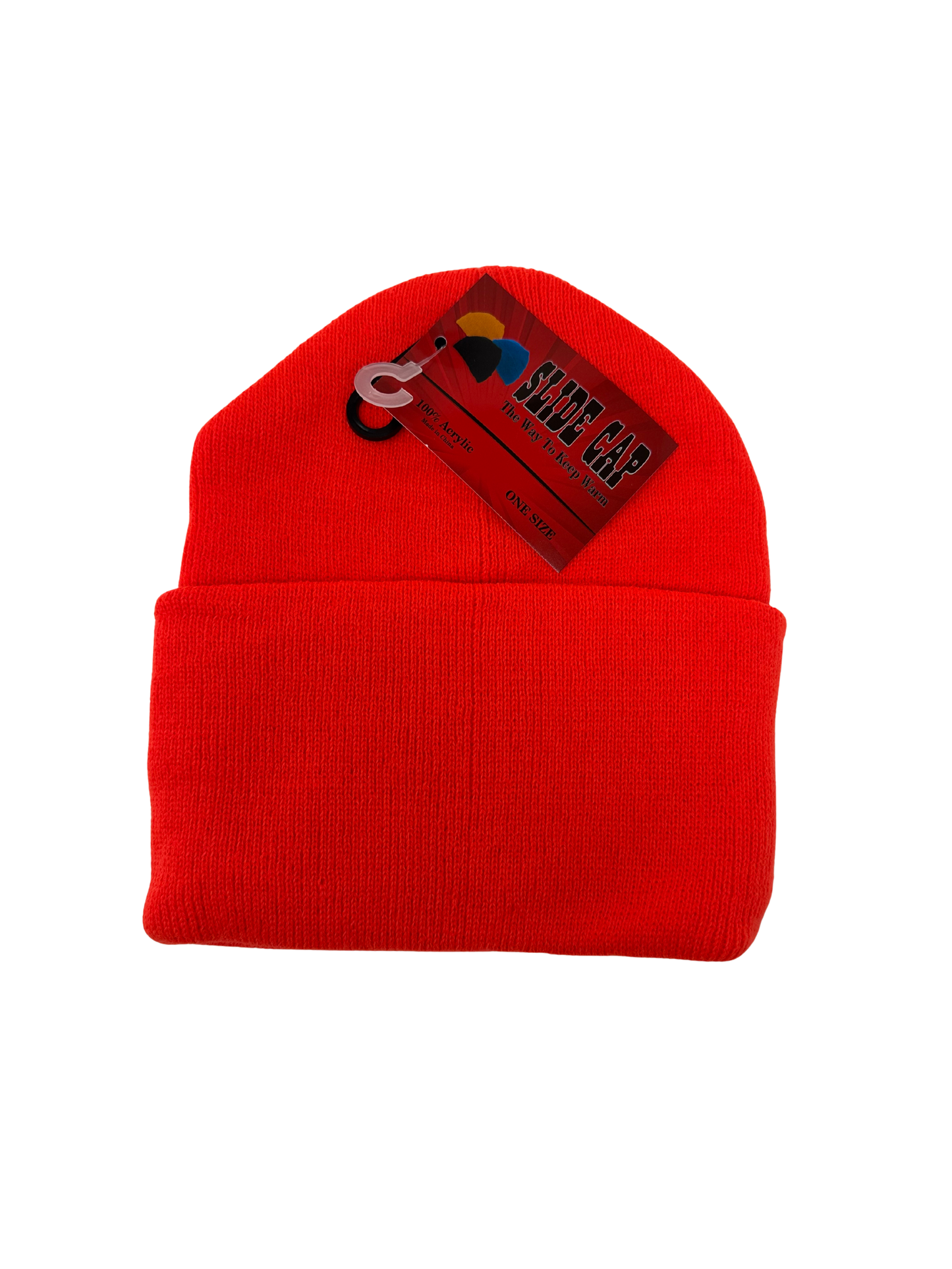 Blaze Orange Knit Hats