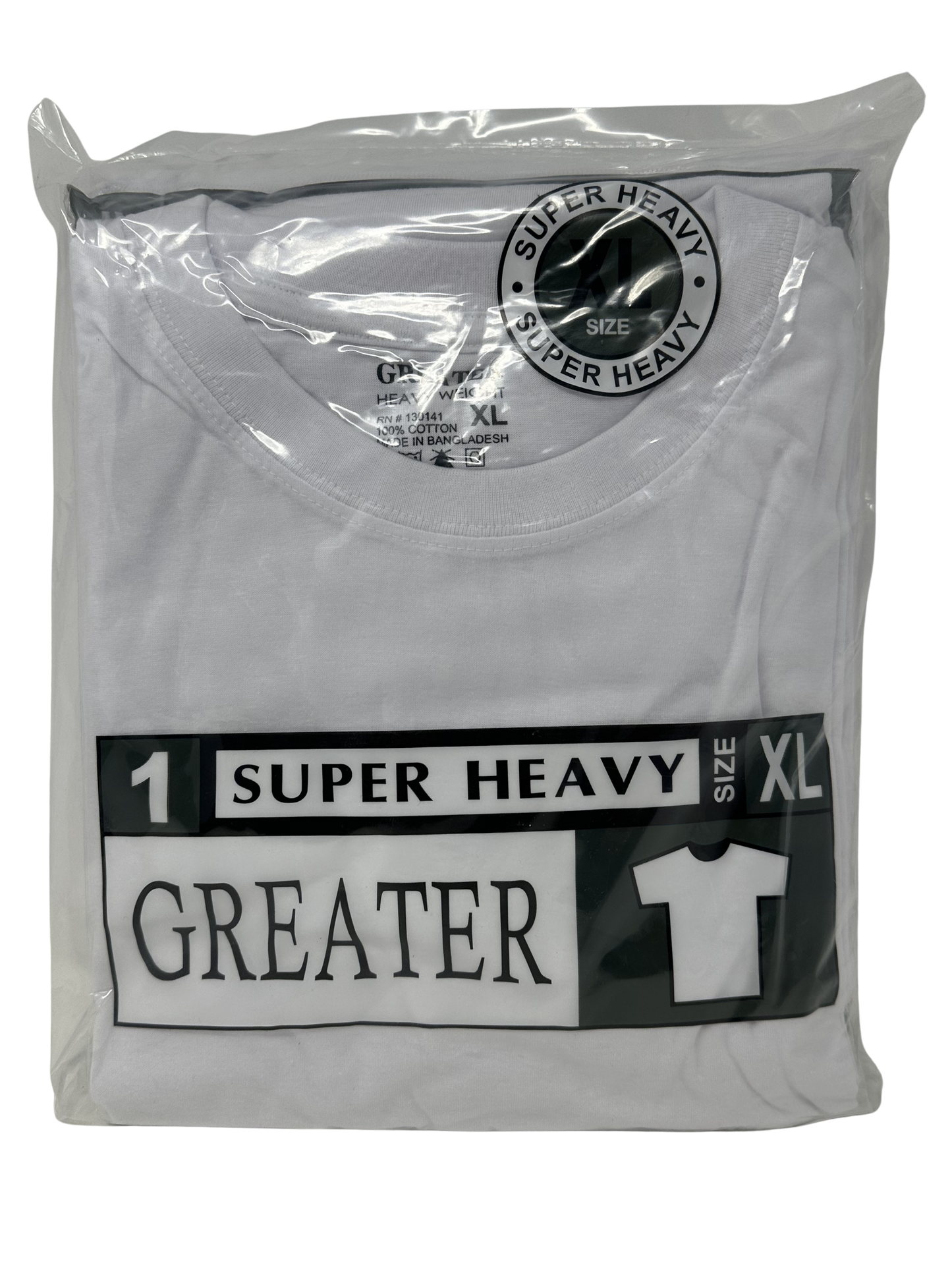 XL White R-Neck Shirt