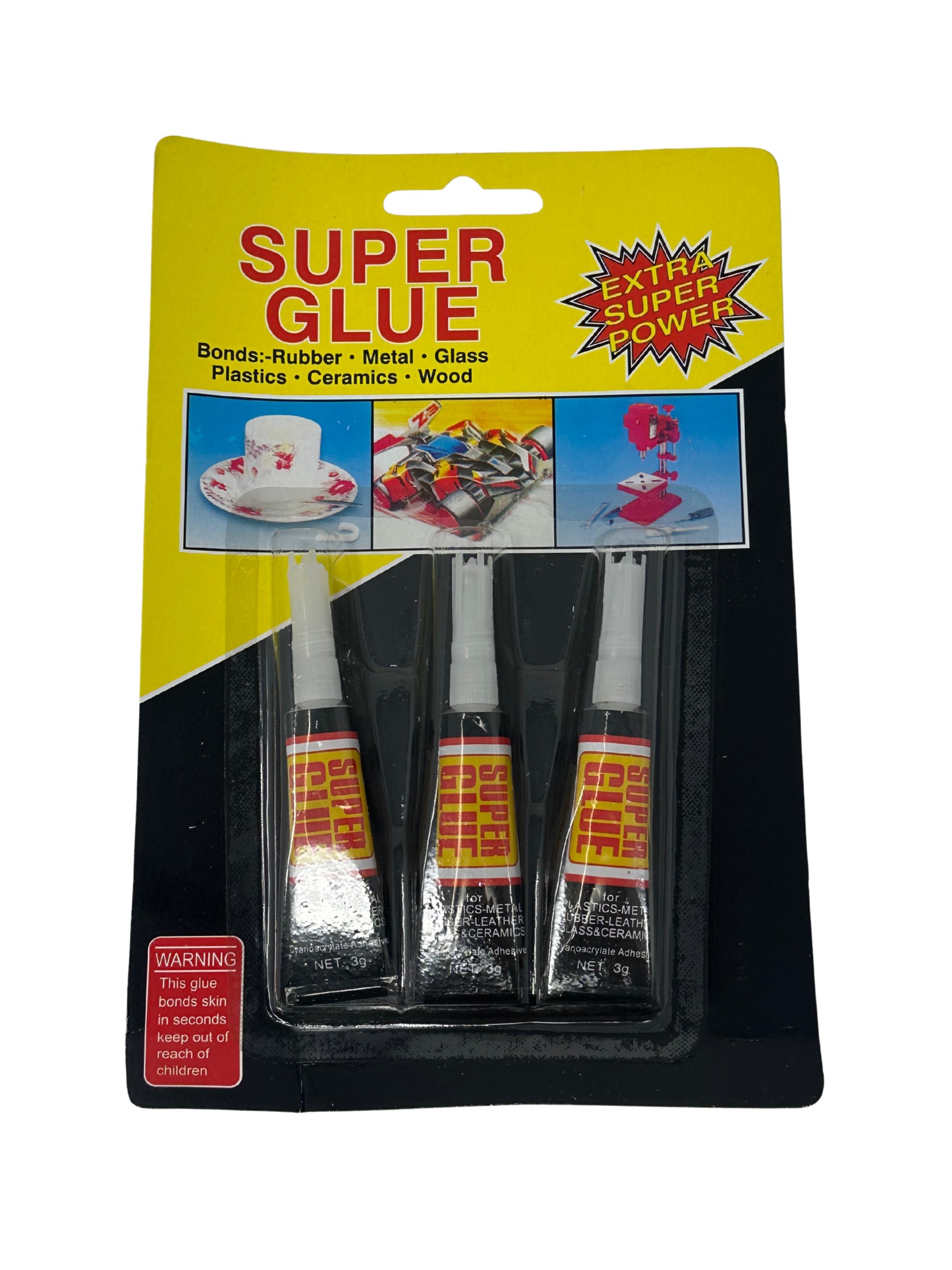 Super Glue 3 Pack