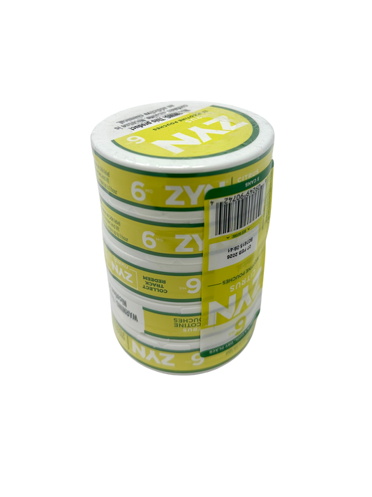 ZYN Nicotine Pouches 6mg Citrus