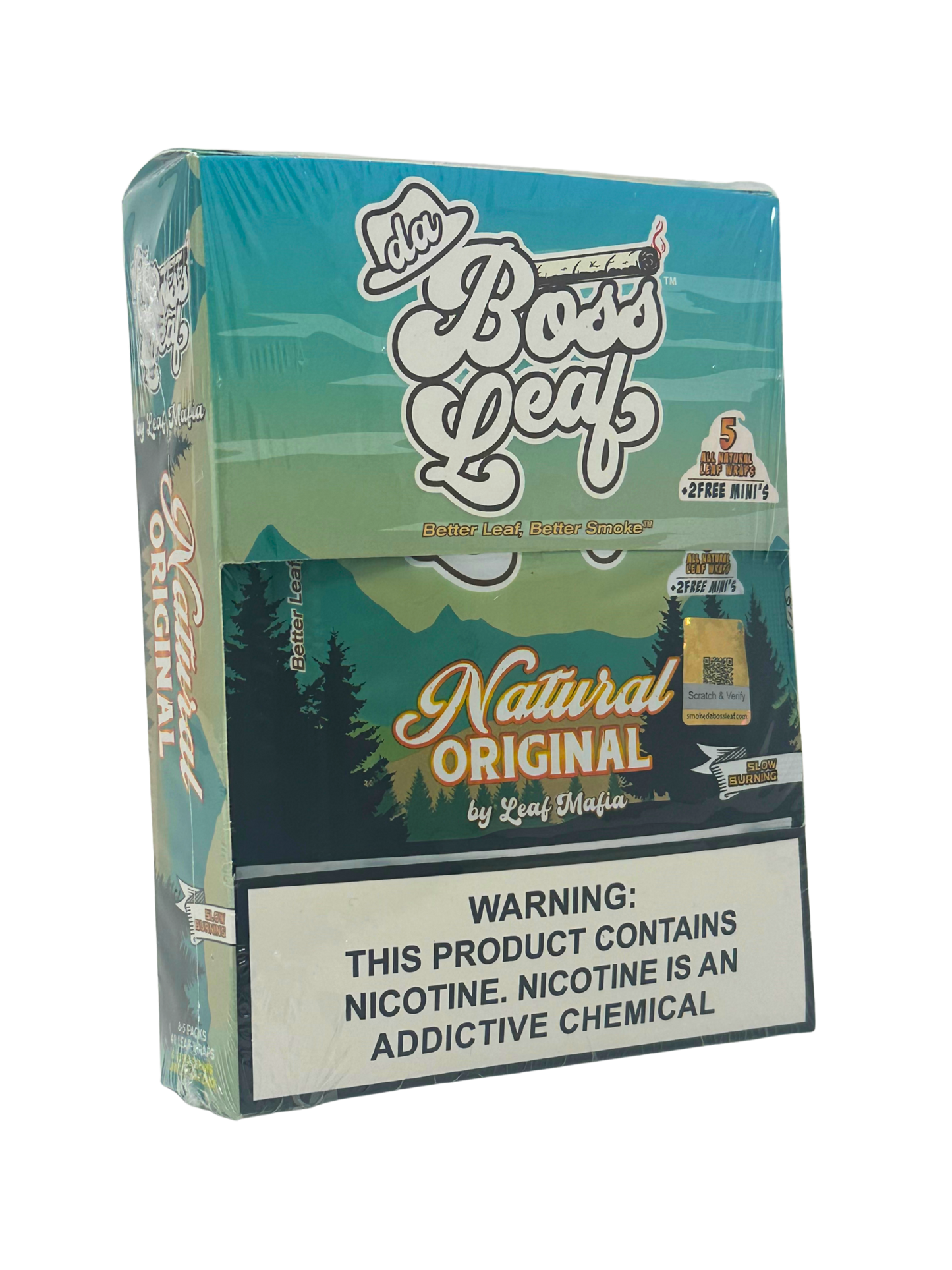 da Boss Leaf Natural 7pk Wraps