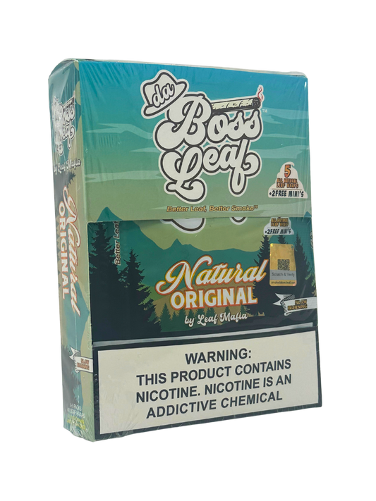 da Boss Leaf Natural 7pk Wraps