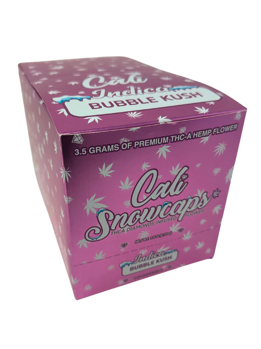Cali SnowCaps Bubble Kush THC-A Hemp Flower 3.5gram