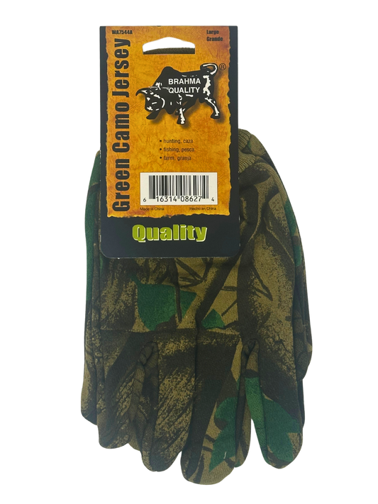 Heavyweight Green Camo Jersey