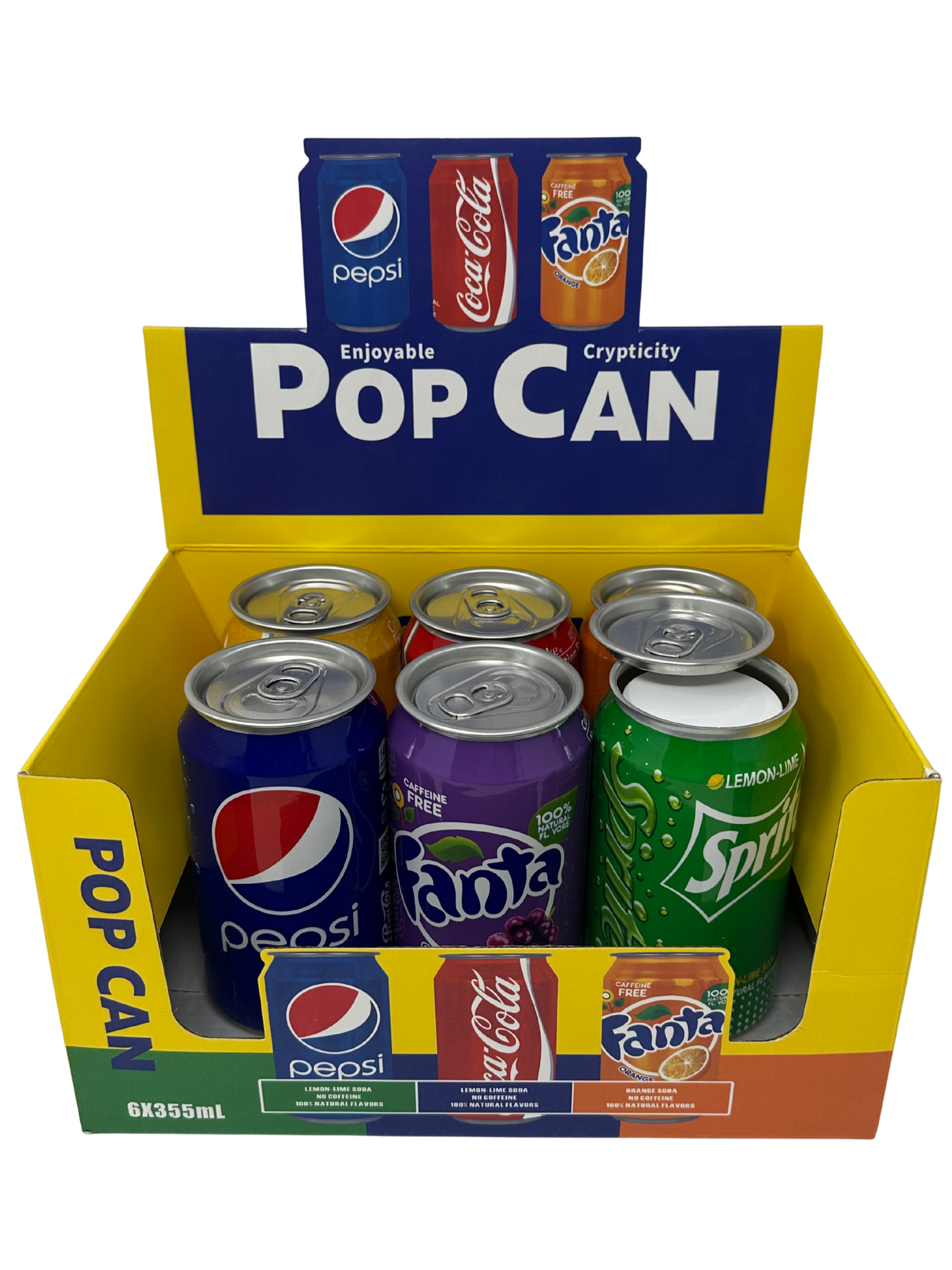 Soda Pop Safe Can