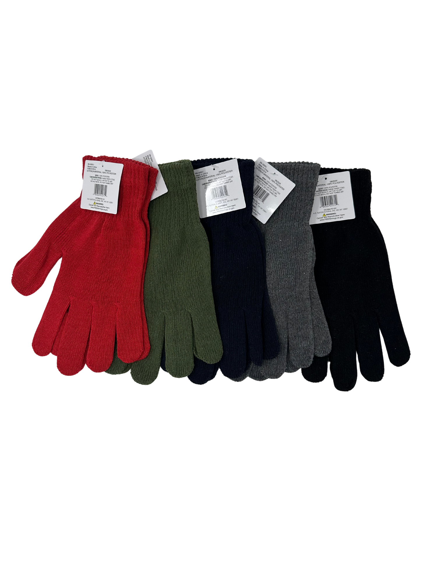 Adult Winter Knit Gloves