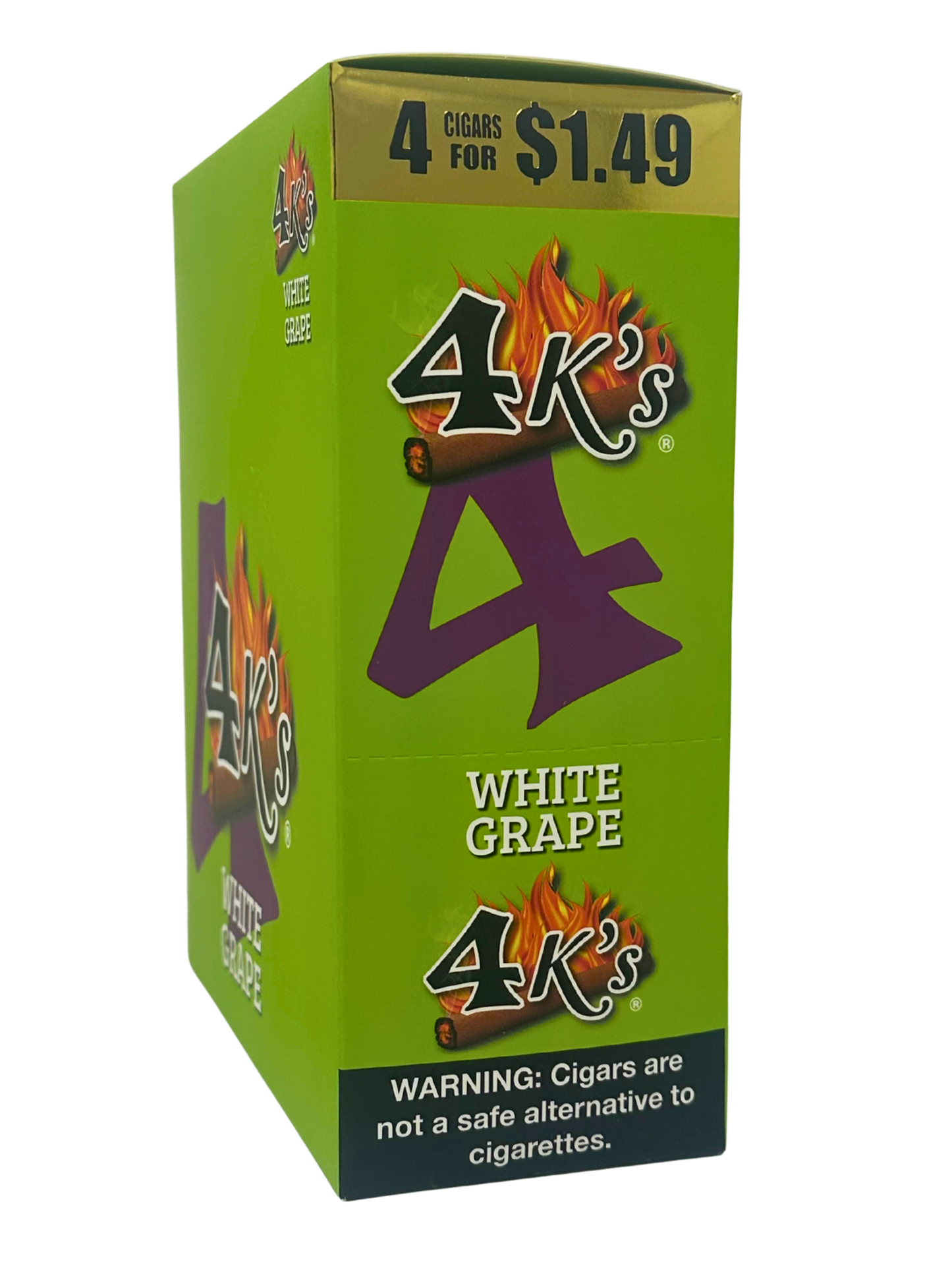 GT 4K White Grape Cigarillos 4/1.49