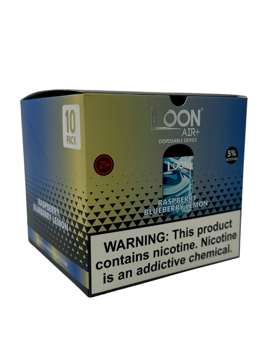Loon Air 8ml 6k Puffs Raspberry Blueberry Lemon