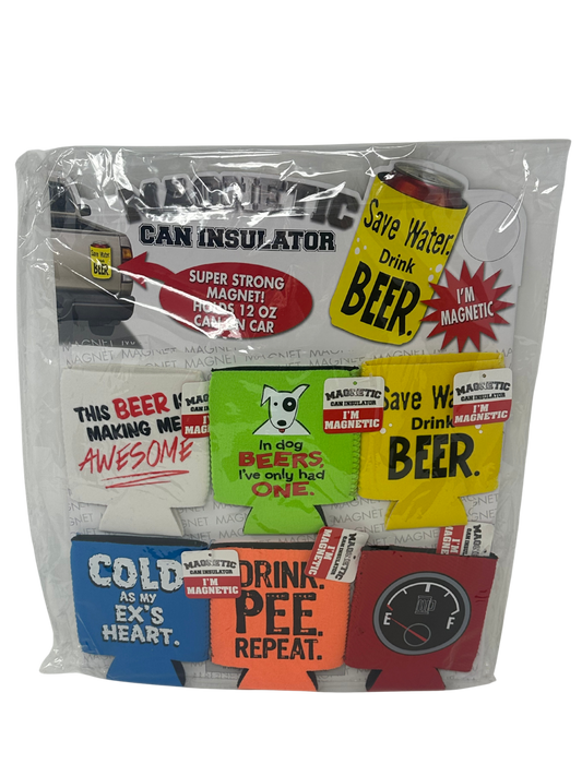 Funny Saying Magnetic Can Coolers