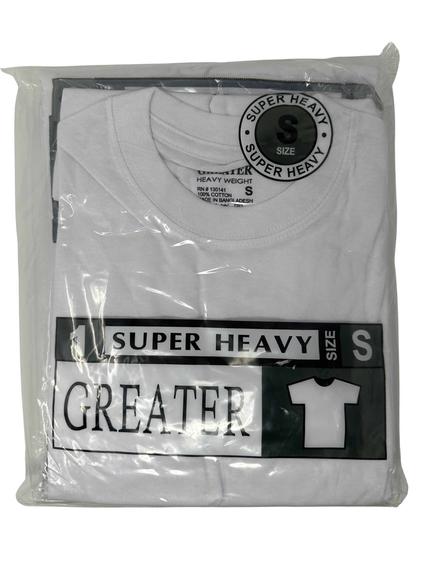 Sm White R-Neck Shirt