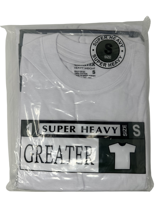Sm White R-Neck Shirt