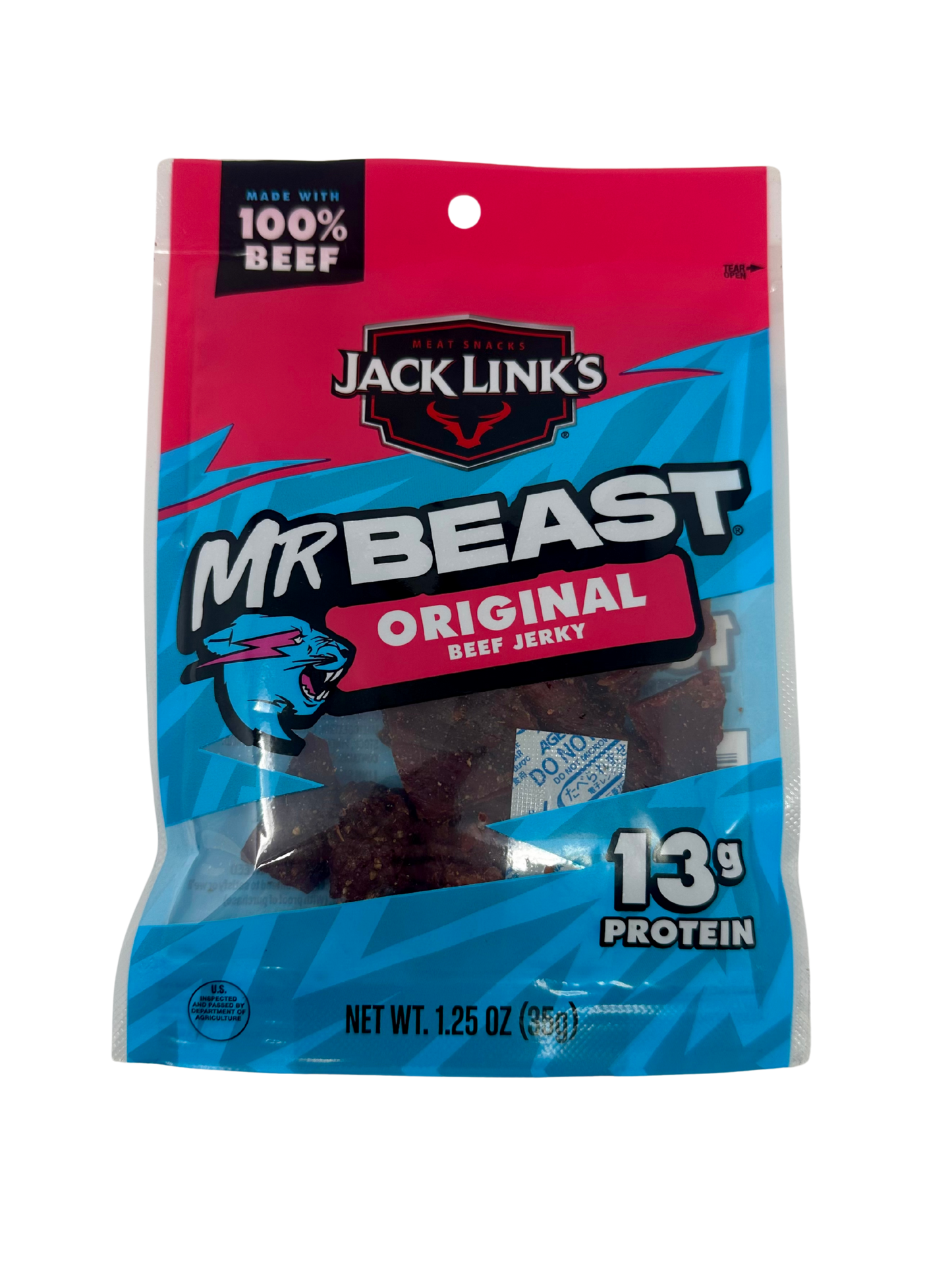 J.L. Sm Original Jerky Bag 1.25oz