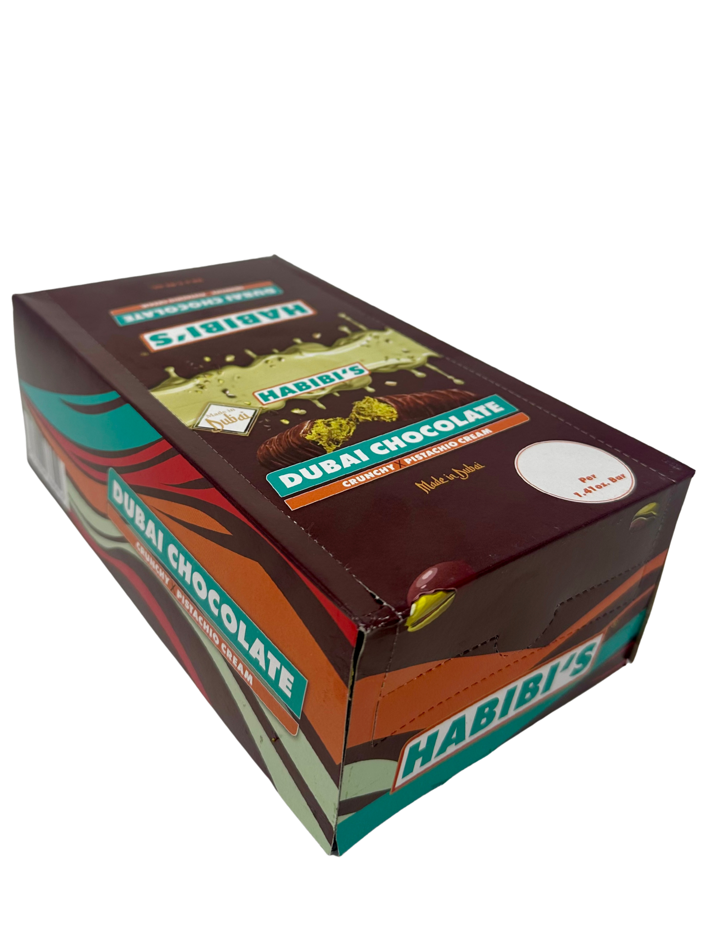 Habibi Dubai Chocolate 1.41 oz. 24 pk