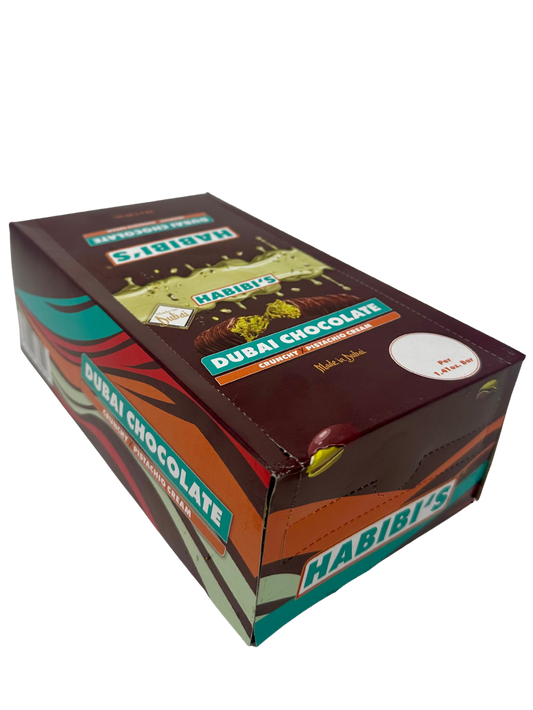 Habibi Dubai Chocolate 1.41 oz. 24 pk