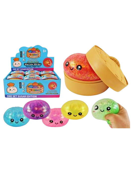 Squishy Sparkly Dumplings with Face 12ct