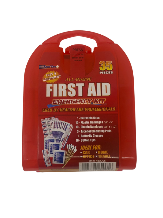 35pc First Aid Emergency Kit