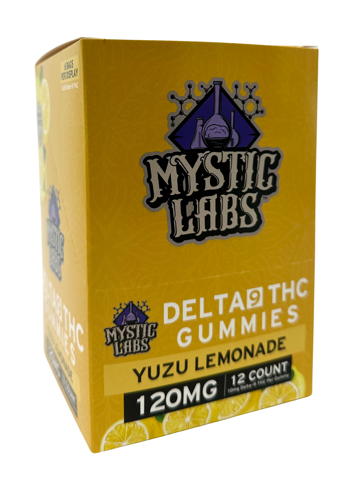 M.L. 120mg 12pk Yuzu Lemonade D9 Gummies