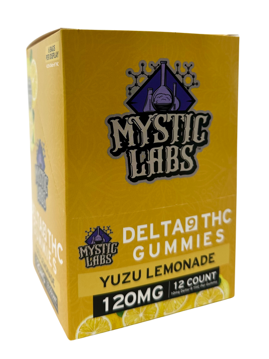 M.L. 120mg 12pk Yuzu Lemonade D9 Gummies