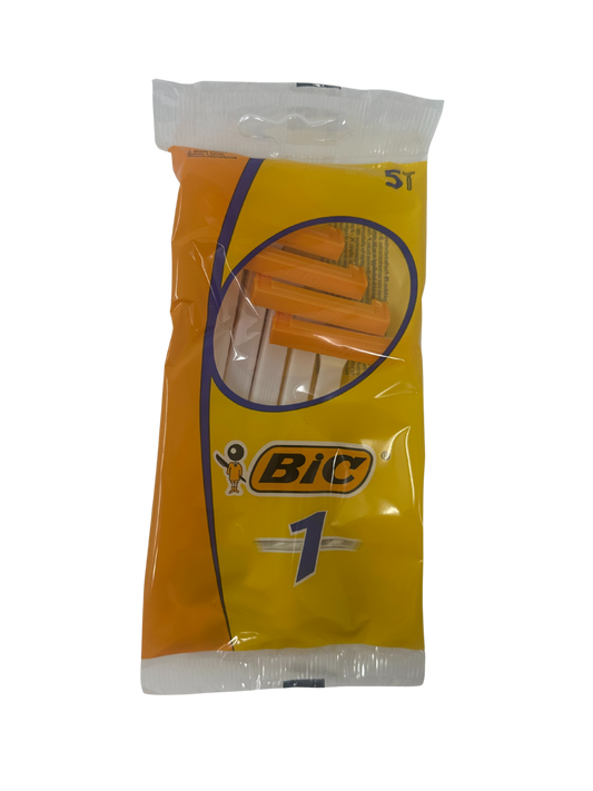 5pk Bic Sensitive Shaver