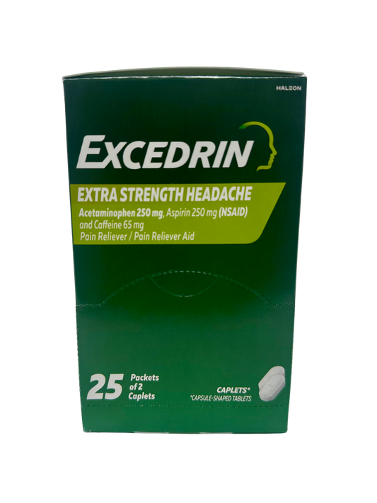 Excedrin 25ct Dispenser