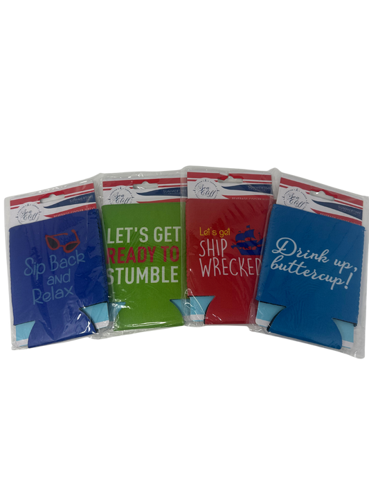 Funny Saying Can Cooler Sleeve