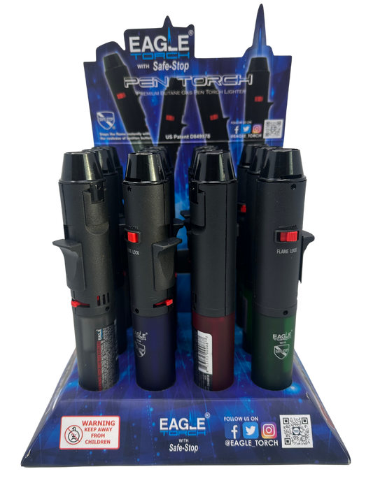 Eagle 7" Plain Pen Torch