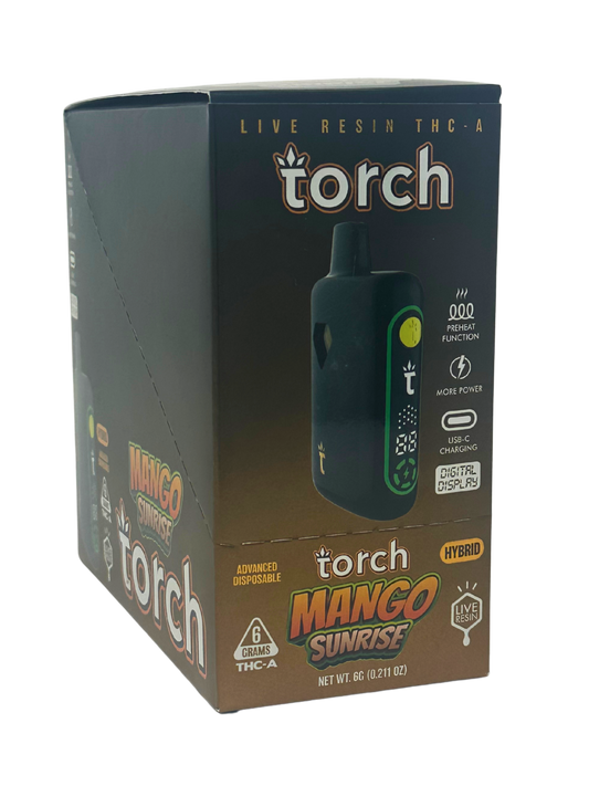 Torch 6g Pulse THC-A Live Resin Mango Sunrise (Hyb)